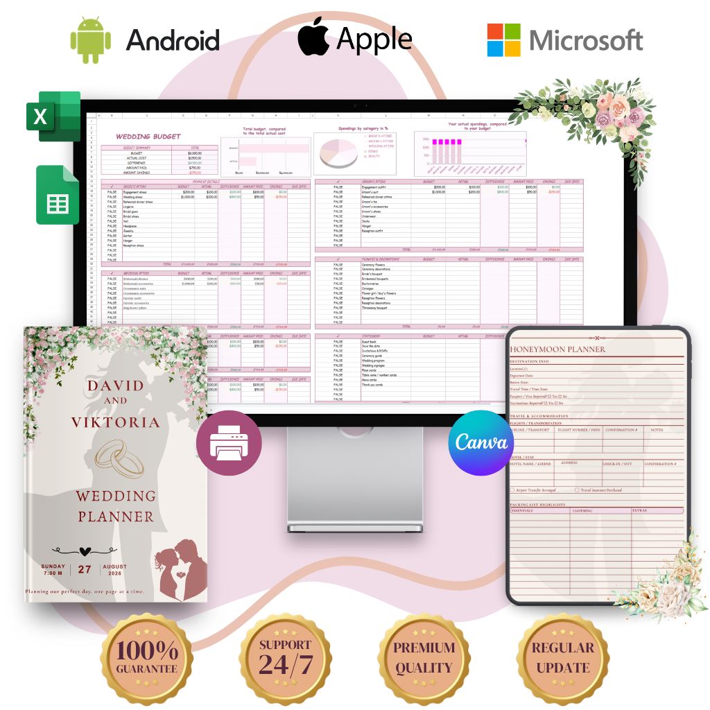 Digital Wedding Planner